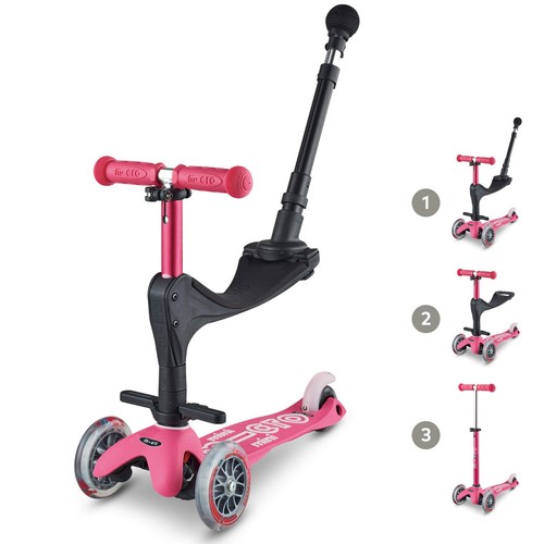 Mini micro 3in1 deluxe - 3in1, push