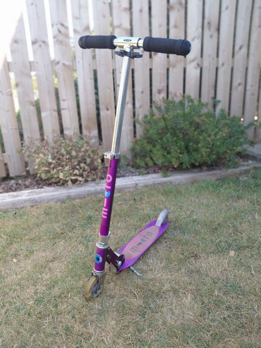 Micro wheel scooter purple - wheel,